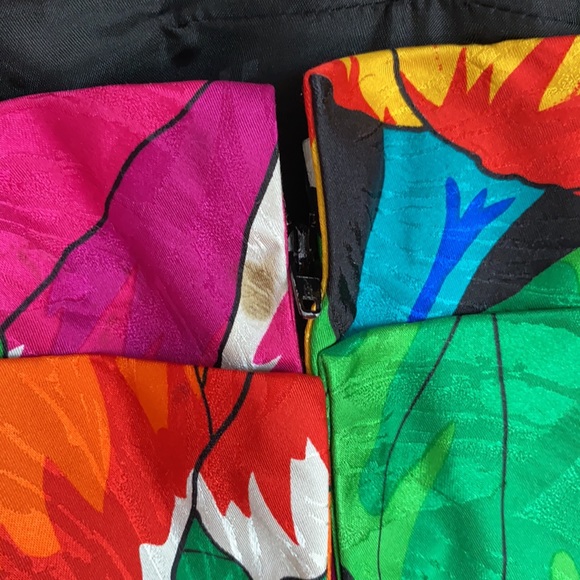 Vintage Strapless Floral Party Dress - Picture 9 of 10